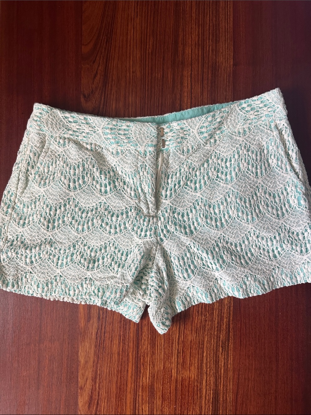 Loft Women's Lace Overlay Shorts